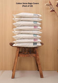 Cotton Saree Bags-Covers (Pack of 10)